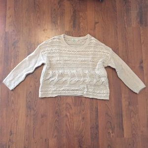 Blush Pink Kimchi Blue Knit Sweater